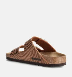 DAMES Birkenstock Slippers bruin