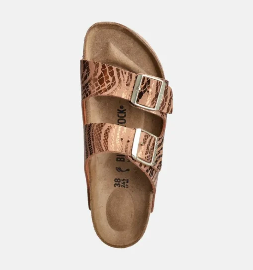 DAMES Birkenstock Slippers bruin