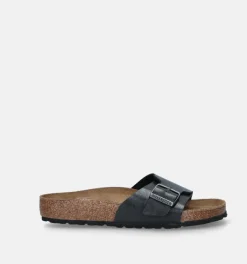 DAMES Birkenstock Slippers grijs