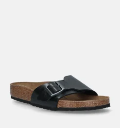DAMES Birkenstock Slippers grijs