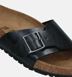DAMES Birkenstock Slippers grijs