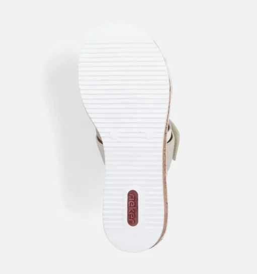 DAMES Rieker Slippers op sleehak