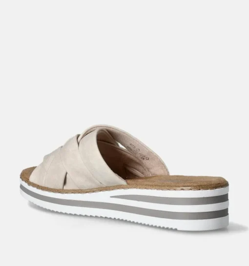 DAMES Rieker Slippers op sleehak