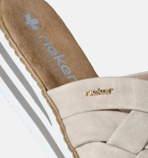 DAMES Rieker Slippers op sleehak