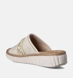 DAMES Rieker Slippers op sleehak