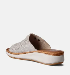 DAMES Fly Flot Slippers op sleehak