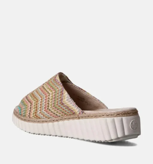 DAMES Rieker Slippers op sleehak