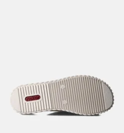 DAMES Rieker Slippers op sleehak