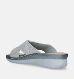 DAMES Fly Flot Slippers op sleehak