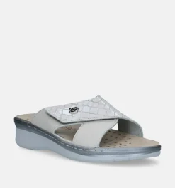 DAMES Fly Flot Slippers op sleehak