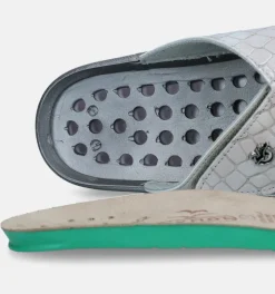 DAMES Fly Flot Slippers op sleehak