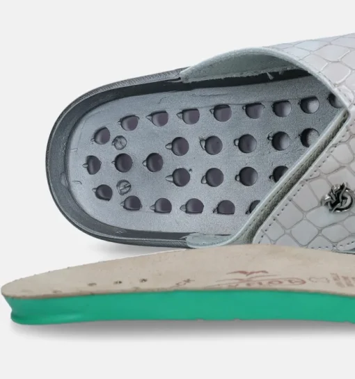 DAMES Fly Flot Slippers op sleehak