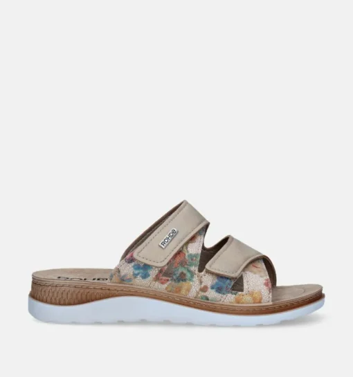 DAMES Rohde Slippers op sleehak