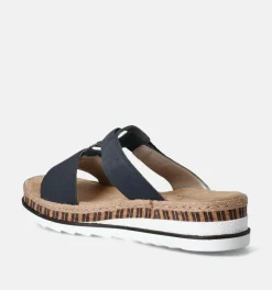DAMES Rieker Slippers op sleehak