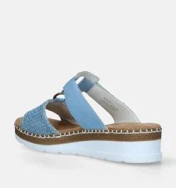 DAMES Rieker Slippers op sleehak