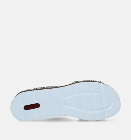 DAMES Rieker Slippers op sleehak