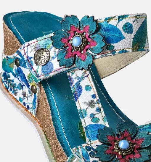 DAMES Laura Vita Slippers op sleehak