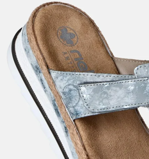 DAMES Rieker Slippers op sleehak