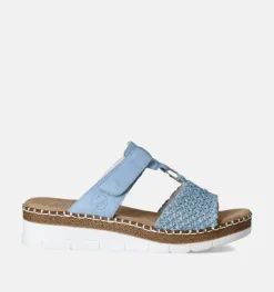 DAMES Rieker Slippers op sleehak