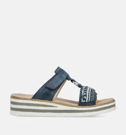 DAMES Rieker Slippers op sleehak