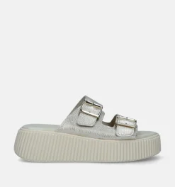 DAMES Tamaris Slippers op sleehak