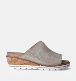 DAMES Solemade Slippers op sleehak