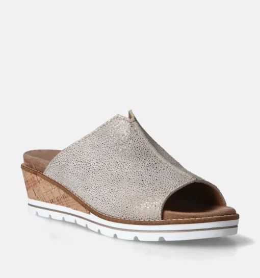 DAMES Solemade Slippers op sleehak