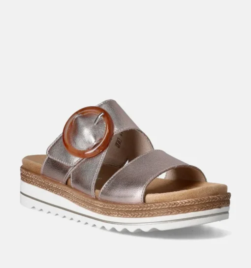 DAMES Remonte Slippers op sleehak
