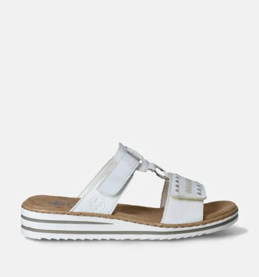 DAMES Rieker Slippers op sleehak