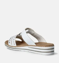 DAMES Rieker Slippers op sleehak