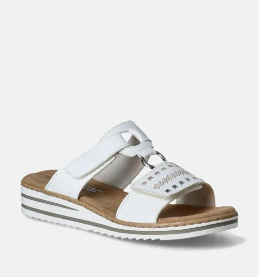 DAMES Rieker Slippers op sleehak