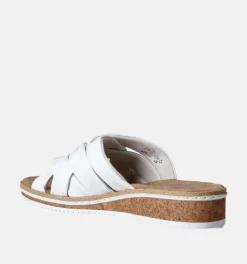 DAMES Rieker Slippers op sleehak