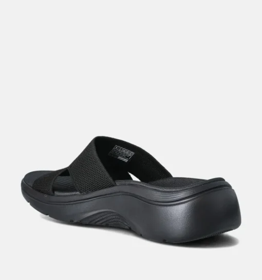 DAMES Skechers Slippers op sleehak