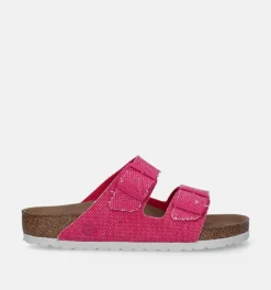 DAMES Birkenstock Slippers rood