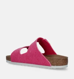 DAMES Birkenstock Slippers rood