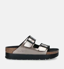 DAMES Birkenstock Slippers taupe