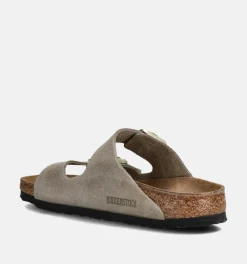DAMES Birkenstock Slippers taupe