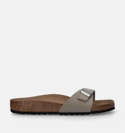DAMES Birkenstock Slippers taupe