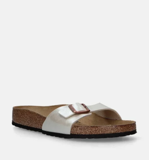 DAMES Birkenstock Slippers wit