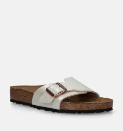 DAMES Birkenstock Slippers wit