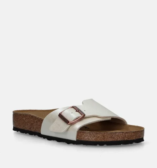 DAMES Birkenstock Slippers wit