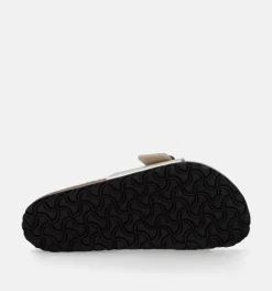 DAMES Birkenstock Slippers wit