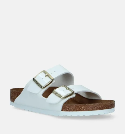 DAMES Birkenstock Slippers wit