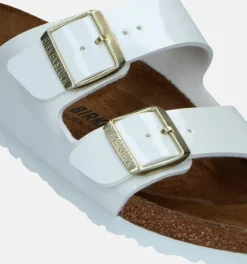 DAMES Birkenstock Slippers wit