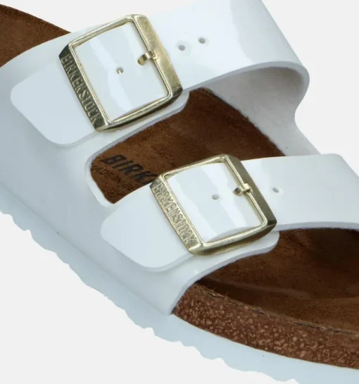 DAMES Birkenstock Slippers wit