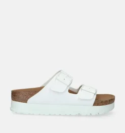 DAMES Birkenstock Slippers wit