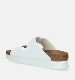 DAMES Birkenstock Slippers wit
