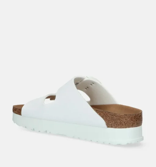 DAMES Birkenstock Slippers wit