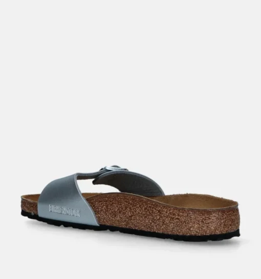 DAMES Birkenstock Slippers zilver