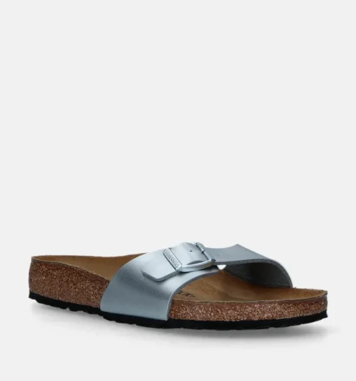 DAMES Birkenstock Slippers zilver